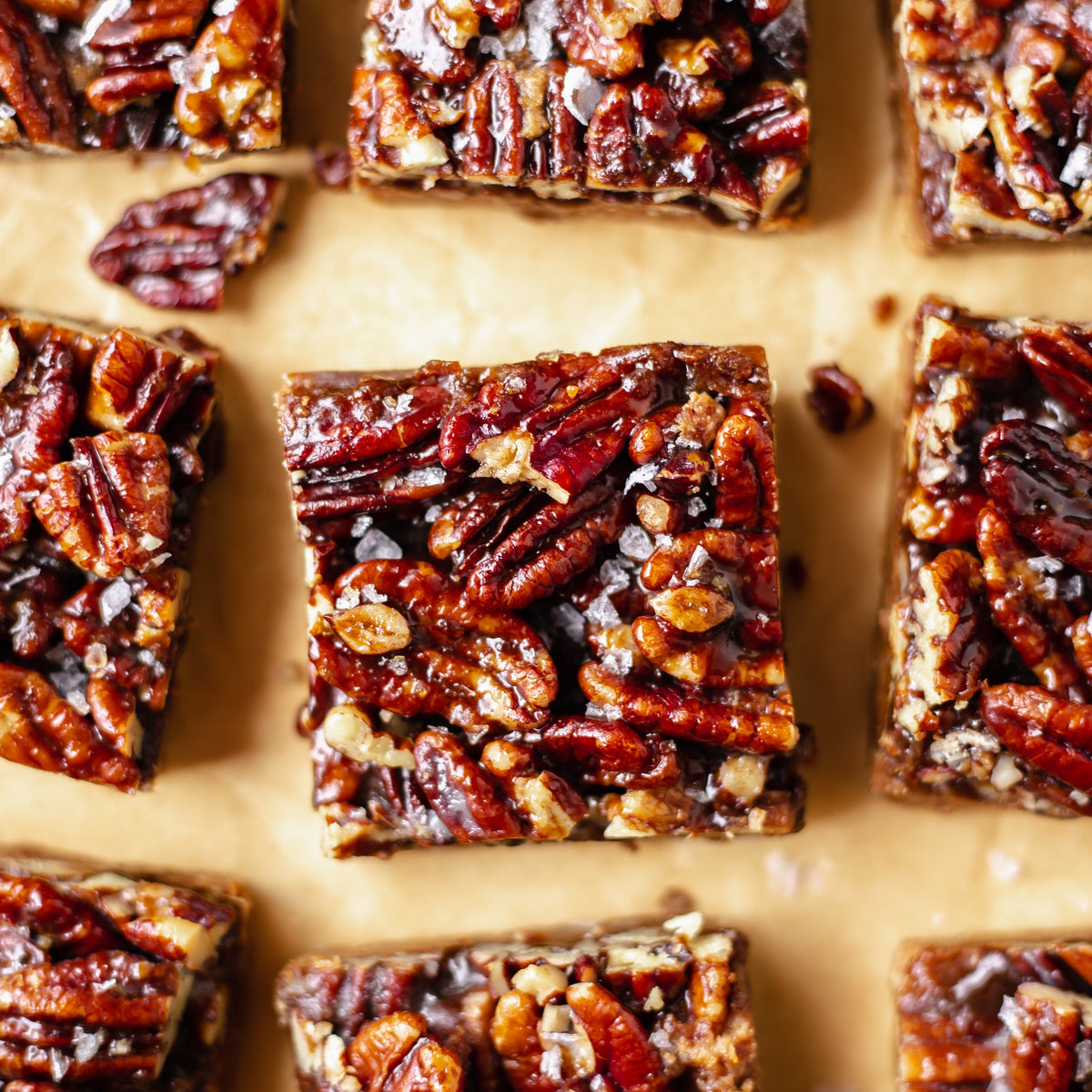 Caramel Pecan Bars | Grain-Free, Gluten-Free – Otto's Naturals