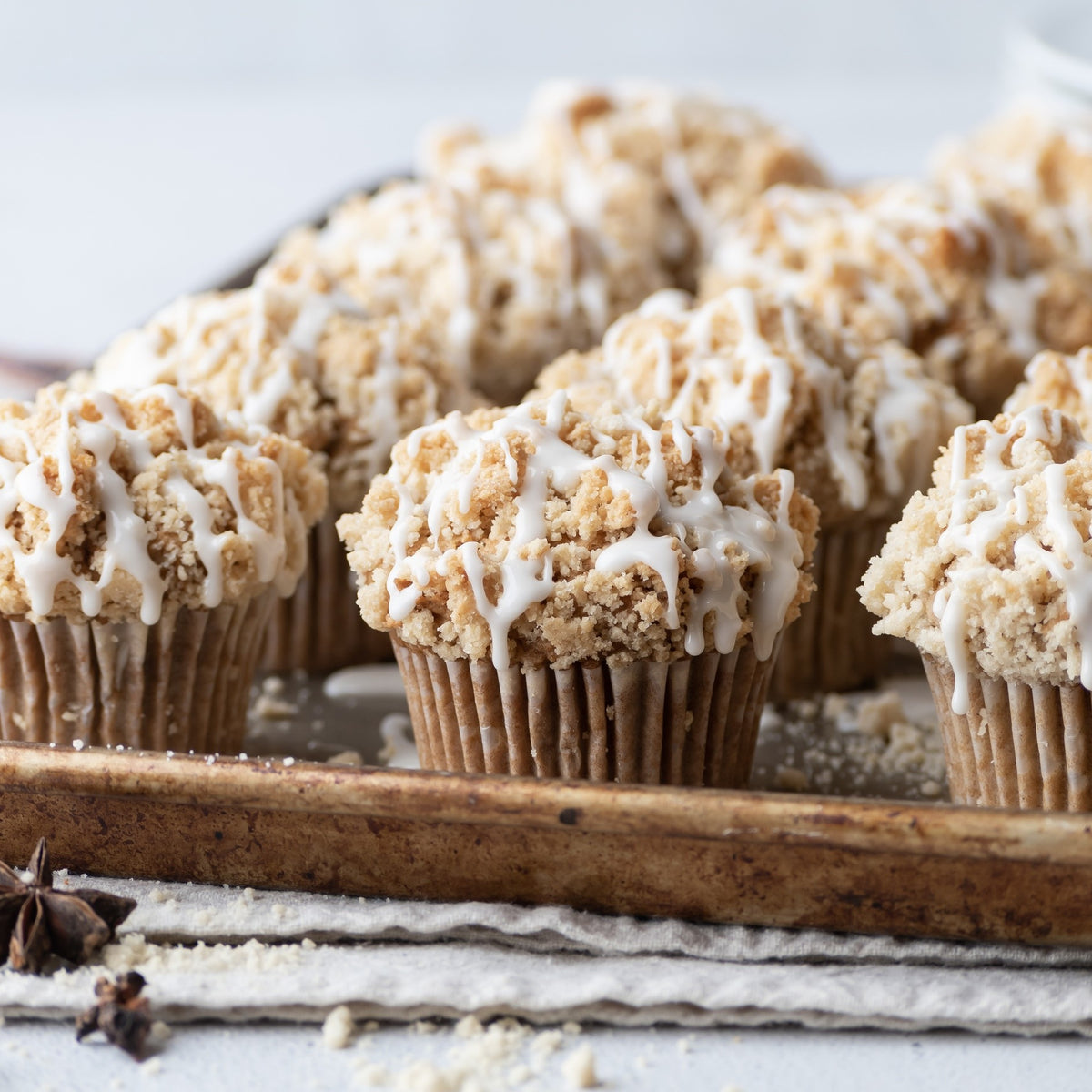 Chai Streusel Muffins | Grain-Free, Gluten-Free, Nut-Free &ndash; Otto's Naturals