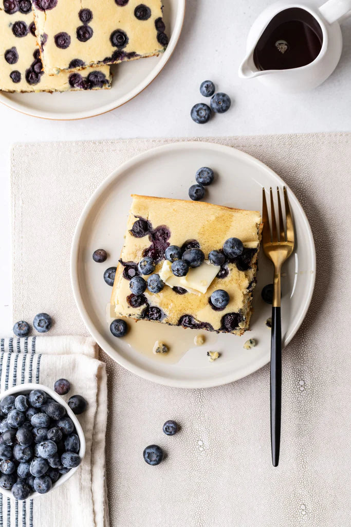 Blueberry Sheet Pancakes