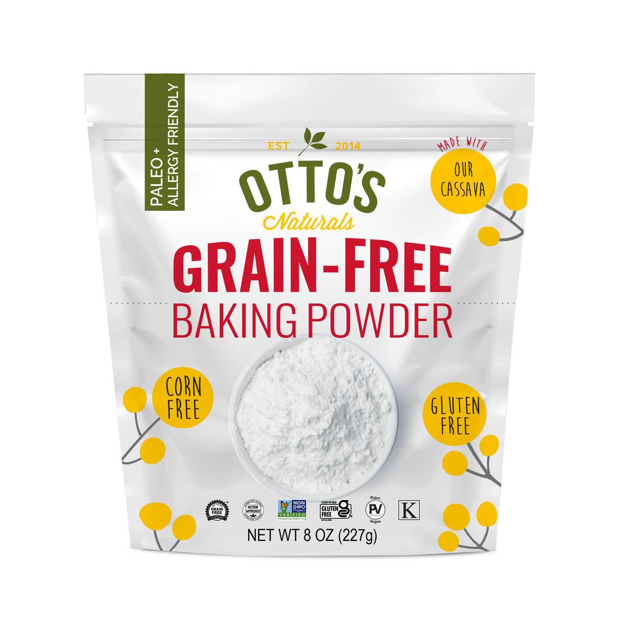 Grain-Free Baking Powder (Corn-Free, Nightshade Free) - 15lb bag