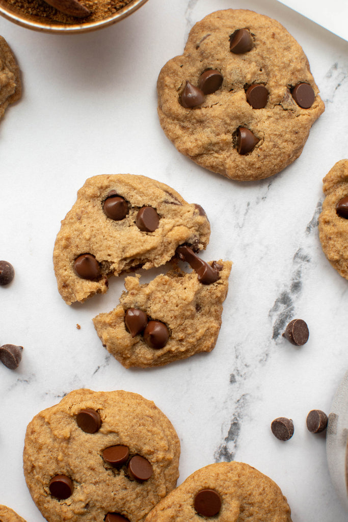 Eggless Chocolate Chip Cookies