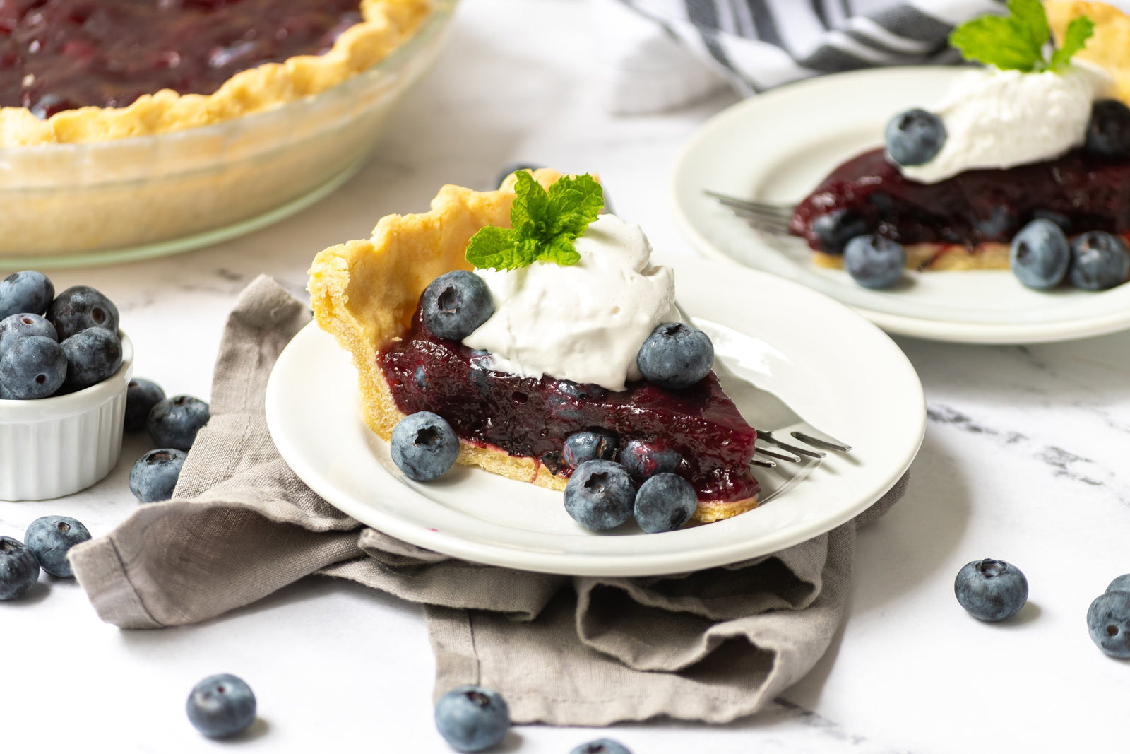 Grain-Free Blueberry Pie 