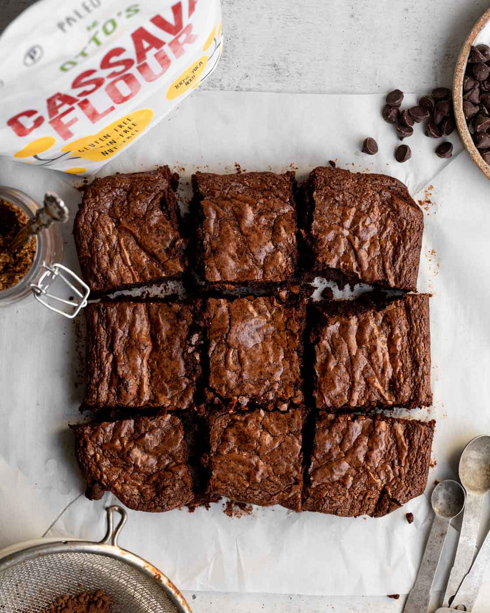 Chewy Gooey Paleo Brownies | Grain-Free, Gluten-Free, Nut-Free