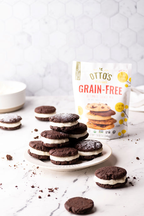 Chocolate Mint Sandwich Cookies