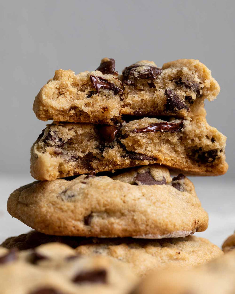 The Best Soft Baked Chocolate Chip Cookies