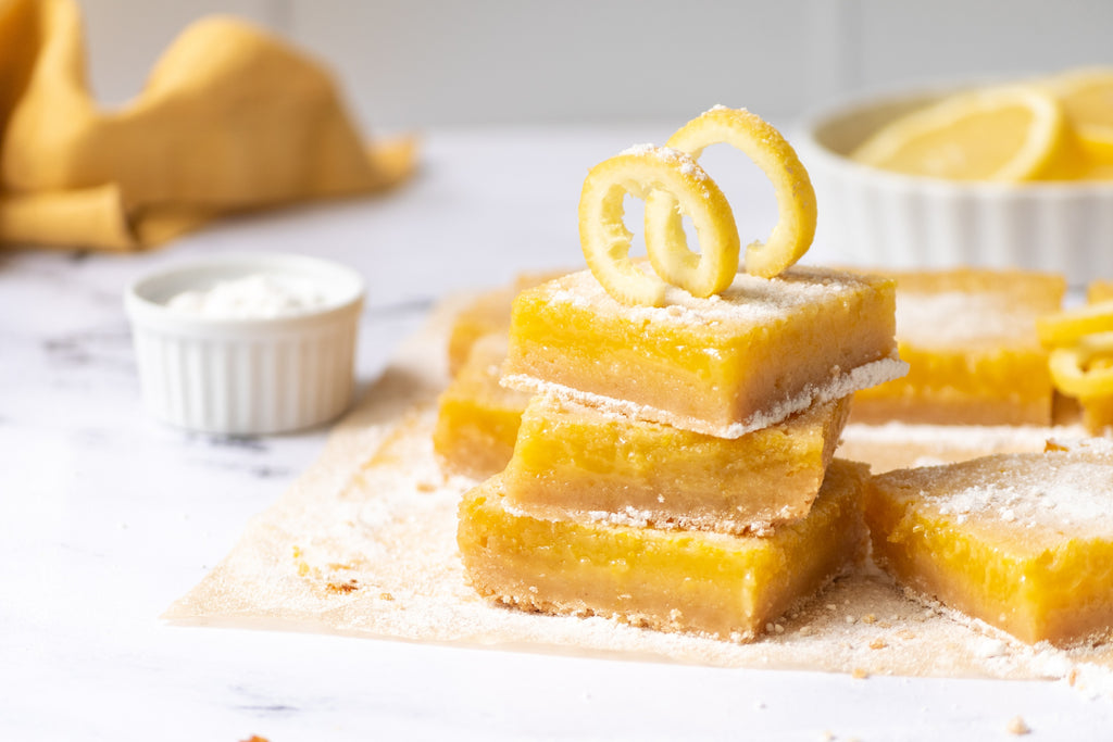 The Best Lemon Bars GrainFree, GlutenFree, NutFree Otto's Naturals