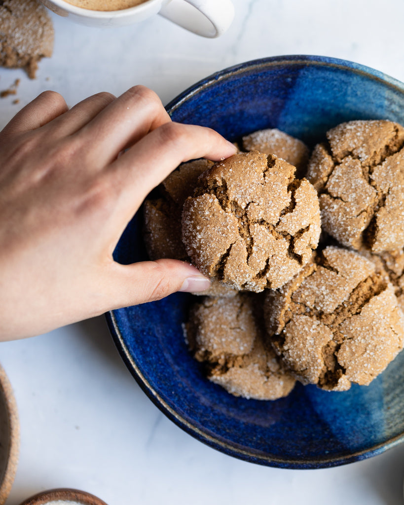 EggFree Molasses Cookies GrainFree, GlutenFree, NutFree Otto's