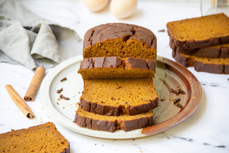 Fluffy Pumpkin bread made with Otto's Naturals Cassava Flour