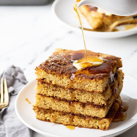 Cinnamon Sheet Pancakes