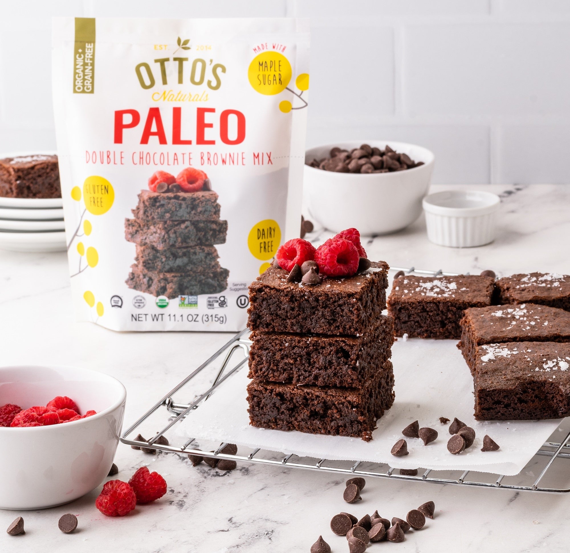 Grain-Free Paleo Brownie Mix – Otto's Naturals